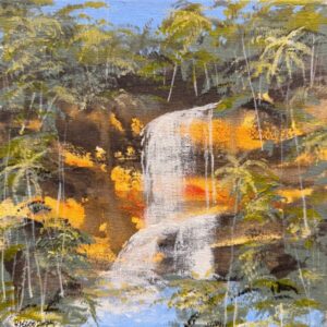 Sandstone Waterfall acryllic