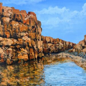 Katherine Gorge acrylic