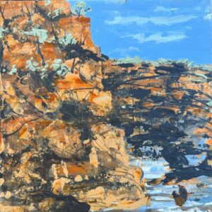 Outback Gorge Australian Art
